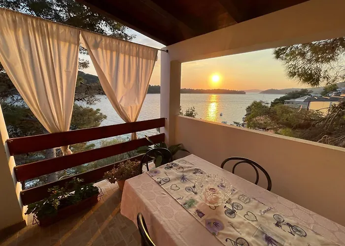 Lovely Apartments On The Private Beach - Island Korcula
